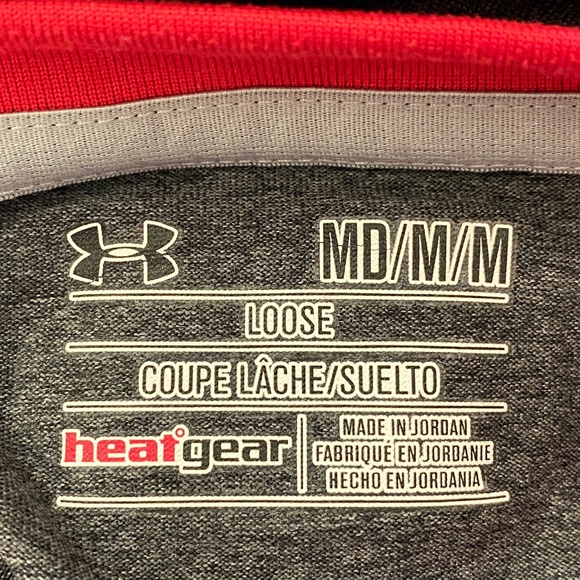 MEDIUM Under Armour Loose HeatGear Baseball Shirt - Picture 3 of 7
